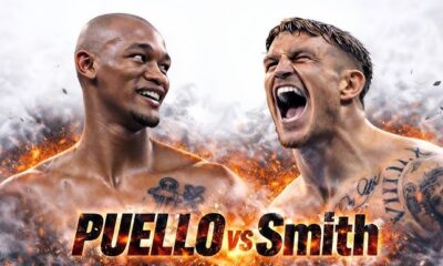 Dalton Smith vs. Alberto Puello el 6 de junio en Sheffield.