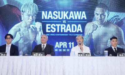 Nasukawa y Estrada encabezan cartel del 11 de abril en Tokio.