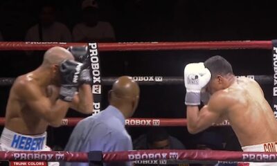 Hebert Conceição supera una caída y vence a Johan González.