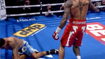 Whittaker fulminó a Suárez en el primer round