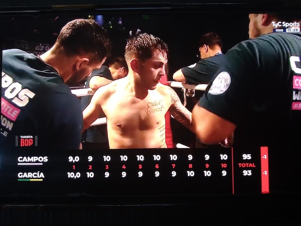 KO a las Drogas-WBA: Andrés Campos perjudicado en su casa