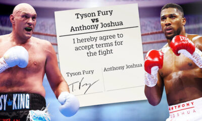 Fury solo espera que Joshua firme la pelea