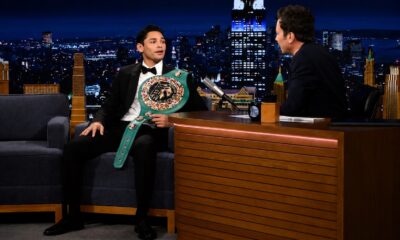 Ryan Garcia confirma ante Jimmy Fallon su primera defensa. 
