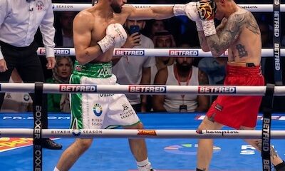 Adam Azim detuvo a Steve Claggett en tres asaltos