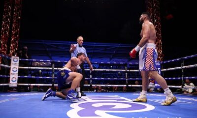 Filip Hrgovic vapuleó en tres rounds a Dave Allen
