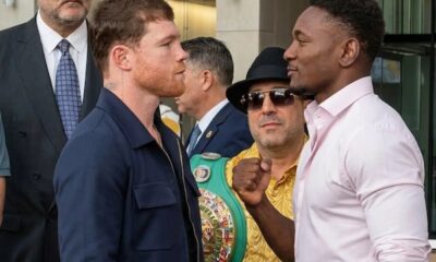 Canelo y Mbilli analizan su pelea en rueda de prensa