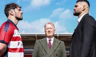 Dave Allen este sábado frente a Filip Hrgovic en Doncaster.