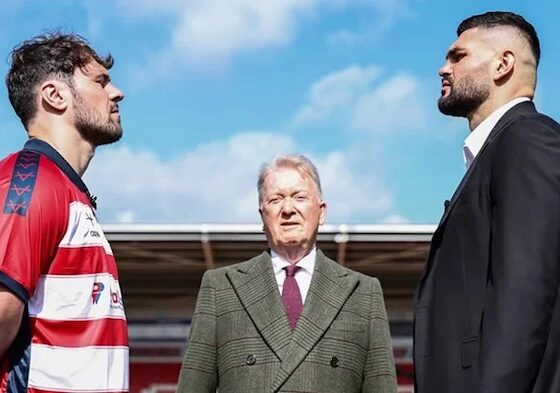 Dave Allen este sábado frente a Filip Hrgovic en Doncaster.