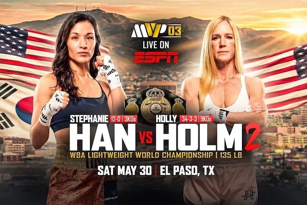 Revancha Han-Holm este sábado en El Paso