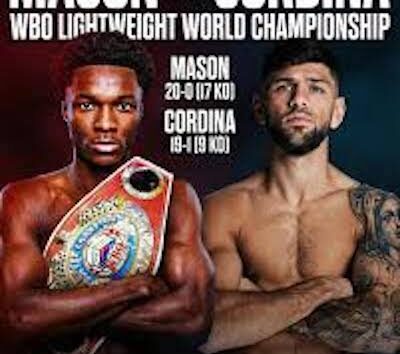 Abdullah Mason vs. Joe Cordina el 4 de julio en Cleveland
