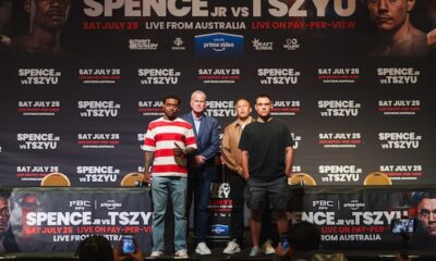 Spence Jr. regresa para enfrentar a Tszyu.