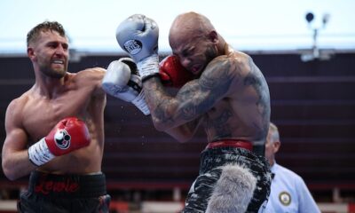 Lewis Edmondson derrota a Lyndon Arthur.