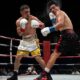 Edward Vázquez suda para vencer a Daniel Lugo. 
