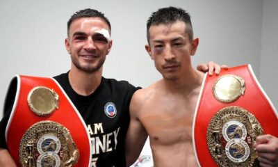 Yabuki retuvo su faja mosca y Moloney conquistó la supermosca.