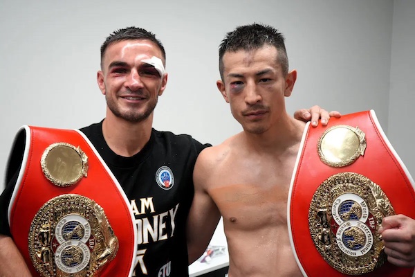 Yabuki retuvo su faja mosca y Moloney conquistó la supermosca.