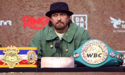 Oleksandr Usyk deja acéfalo el peso pesado
