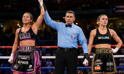 Kiria Tapia derrotó por decisión a Alba Sánchez en San Juan.