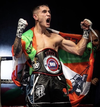 Tejada arrolló a Caraballo y conquista el título WBA Iberoamericano