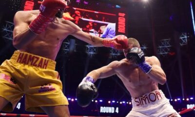 El campeón mundial supermediano de la Organización Mundial de Boxeo (OMB), Hamzah Sheeraz, conservó su invicto y el cinturón