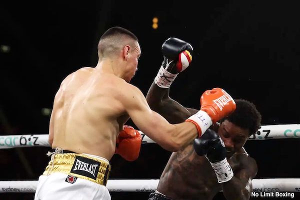 El australiano Tim Tszyu revitalizó su carrera al imponerse por decisión unánime al excampeón mundial estadounidense Errol Spence Jr.