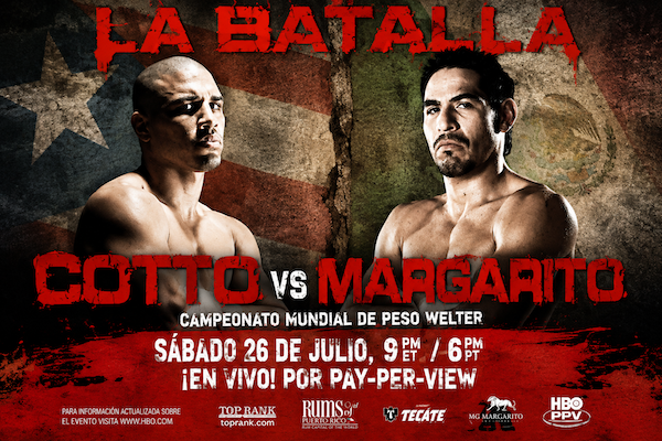 Cotto-Margarito I: una guerra bajo sospecha.