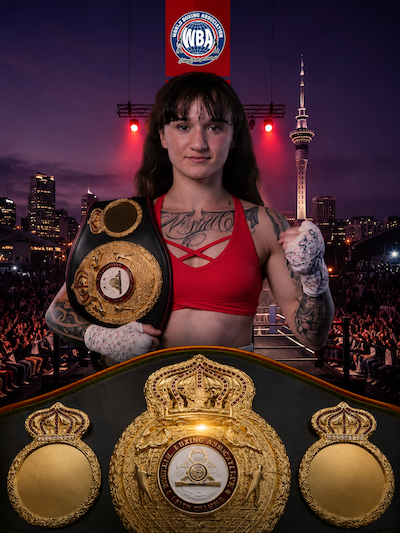 Neozelandesa Emma Nesbitt conquistó faja Gold WBA