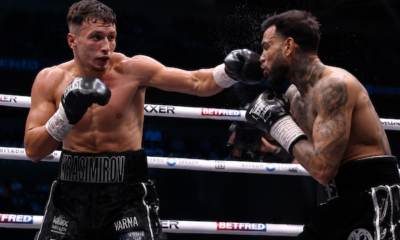 Ashlee Eales acaba con el invicto de Diego Krasimirov en Leeds.