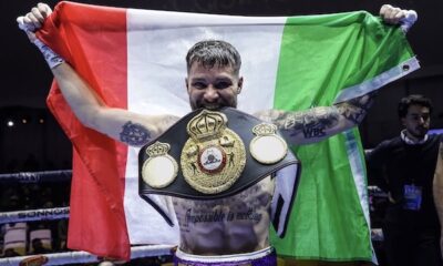 Italiano Ruhe liquidó al venezolano Álvarez.