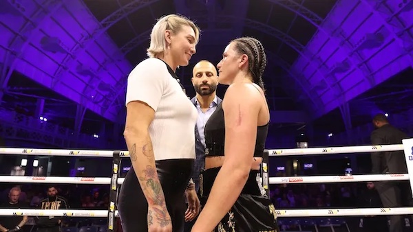 Mikaela Mayer y Chantelle Cameron unifican títulos.