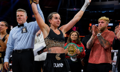 Chantelle Cameron derrota a Mayer y unifica tres fajas