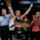 Chantelle Cameron derrota a Mayer y unifica tres fajas
