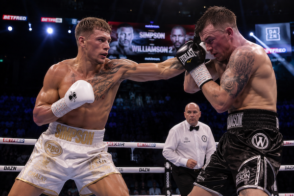 Callum Simpson se venga de Williamson y recupera sus títulos.