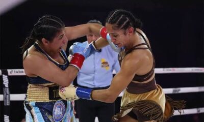 Amanda Serrano retuvo sus coronas exigida al máximo 