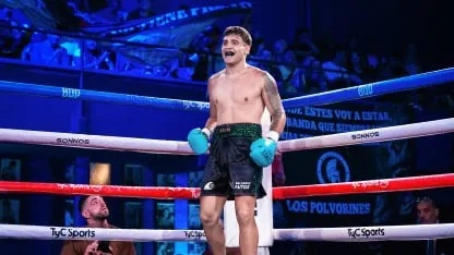 Kevin Gómez liquidó a Santiago Fernández en Buenos Aires