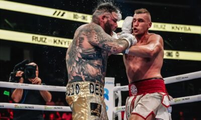 Damian Knyba arruina el regreso de Andy Ruiz.