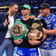 Yoreme Mendoza sorprendió a Sandoval y le quitó fajas WBC-WBA