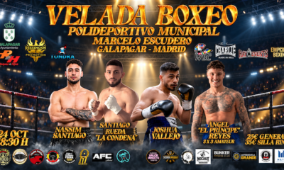 Galapagar acoge este sábado una gran velada de boxeo.