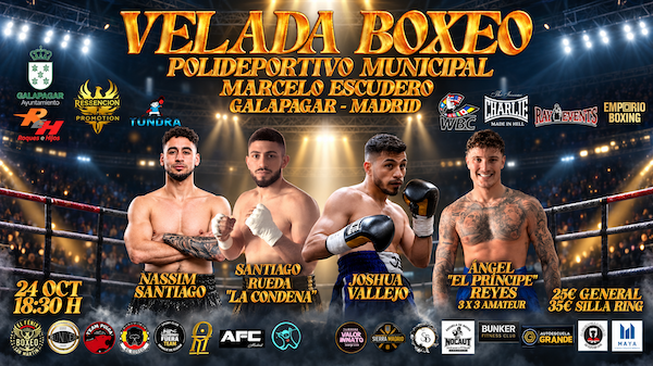 Galapagar acoge este sábado una gran velada de boxeo.