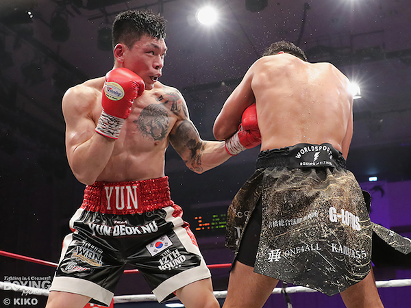 Deok No Yun detuvo a Moriwaki y recuperó título OPBF.