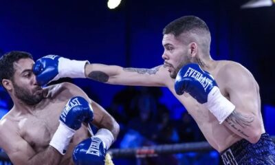 Diego Sánchez liquidó a Leonardo Uzcategui en Buenos Aires.